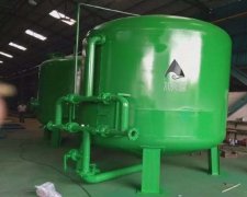 碳鋼襯膠多介質(zhì)過(guò)濾器工藝流程